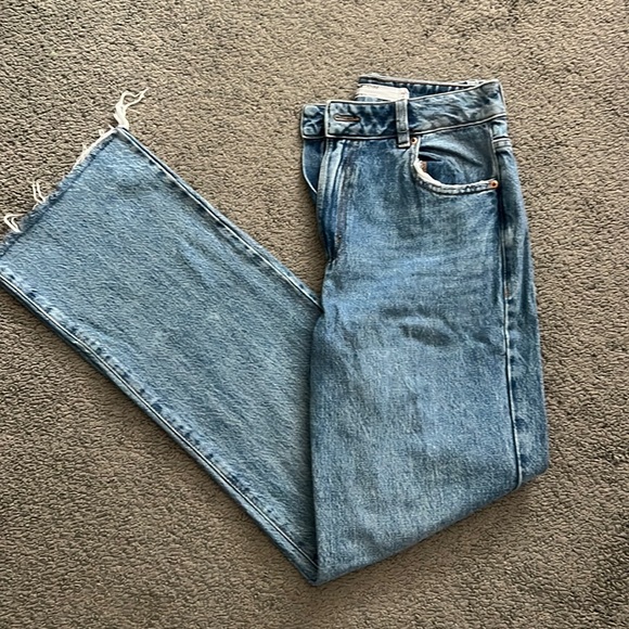 Garage denim 90s straight jeans, size 3 (26) - Picture 1 of 5